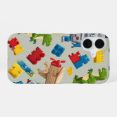 Coque iPhone 16 Jouets pour garçons (Verso Horizontal)