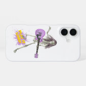 Coque iPhone 16 Jouez fort ! (Verso Horizontal)