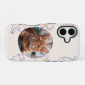 Coque iPhone 16 Joyeuse Fête du Chat ! (Verso Horizontal)