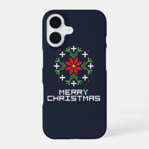 Coque iPhone 16 Joyeux motif de Noël 6
