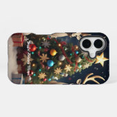 Coque iPhone 16 "Joyeux Noël" (Verso Horizontal)