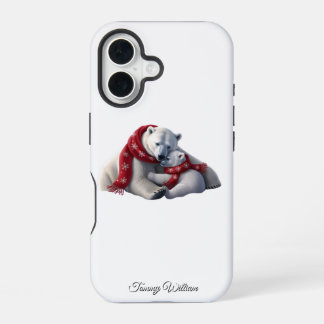 Coque iPhone 16 Joyeux Noël drôle et mignon tendance moderne