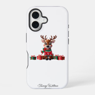 Coque iPhone 16 Joyeux Noël drôle humour tendance moderne