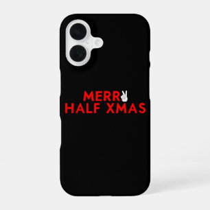 Coque iPhone 16 Joyeux semi-Noël - Drôle de Noël en juillet