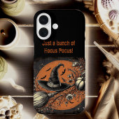 Coque iPhone 16 Juste un tas de Hocus Pocus Sorcière rustique