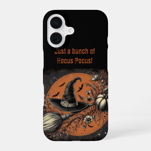 Coque iPhone 16 Juste une bande de Hocus Pocus Wicked Witch Rustiq (Verso)