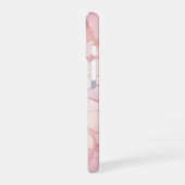 Coque iPhone 16 Kaleidoscope rose (Côté gauche)
