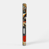 Coque iPhone 16 Kandinsky Composition Peinture Abstraite (Côté droit)
