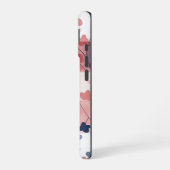 Coque iPhone 16 Kawaii En vichy Téléphone Pastel (Côté gauche)