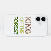 Coque iPhone 16 King of the Forest  (Verso Horizontal)
