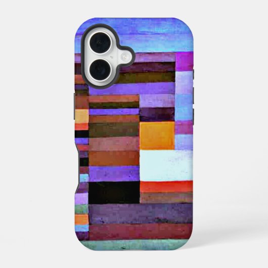 Coque iPhone 16 Klee - Soir de feu (Verso)