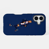 Coque iPhone 16 Kylian Mbappé - PSG (Verso Horizontal)