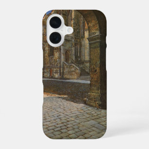 Coque iPhone 16 La chapelle d'Eton College par Anna Alma Tadema