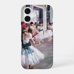 Coque iPhone 16 La Classe de Danse par Edgar Degas, Art de Ballet