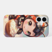 Coque iPhone 16 La coccinelle et le royaume caché du nectar.1 (Verso Horizontal)