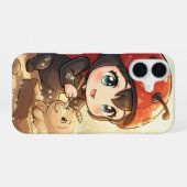 Coque iPhone 16 La coccinelle et le Royaume de Nectar Caché.2 (Verso Horizontal)
