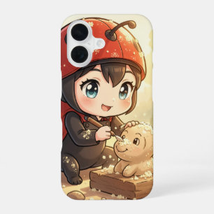 Coque iPhone 16 La coccinelle et le Royaume de Nectar Caché.2