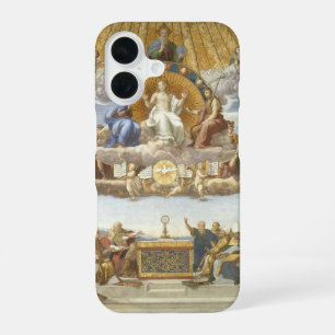 Coque iPhone 16 La Dispute du Saint Sacrement, Raphaël Sanzio