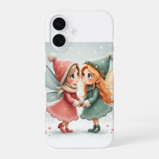 Coque iPhone 16 La fée d'hiver d'une paire de coques pour iPhone 1 (Verso)
