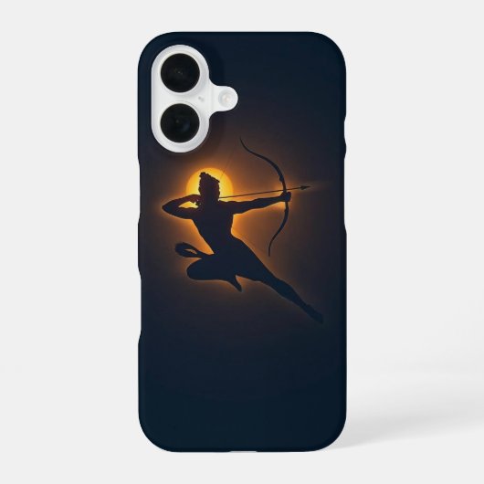 Coque iPhone 16 La Flèche Divine de la Victoire (Verso)