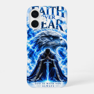 Coque iPhone 16 La foi sur la peur