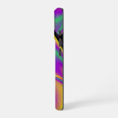 Coque iPhone 16 La magie des couleurs Abstrait Rainbowart 3D (Côté gauche)