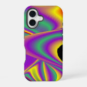 Coque iPhone 16 La magie des couleurs Abstrait Rainbowart 3D (Verso)