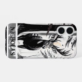 Coque iPhone 16 La Majesté silencieuse dans les bois (Verso Horizontal)