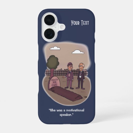 Coque iPhone 16 La mort que nous pouvons (Verso)