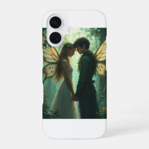 Coque iPhone 16 La paire de fées d'amour iPhone 16 Coques