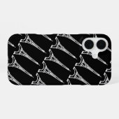 Coque iPhone 16 La Tour Eiffel (Verso Horizontal)