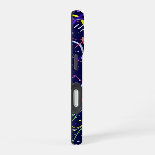 Coque iPhone 16 La vie dans l'espace (Côté droit)