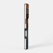 Coque iPhone 16 La ville de Pebble Ocean (Côté droit)
