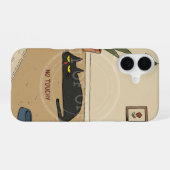 Coque iPhone 16 La Zone "Ne Touchez Pas" (Verso Horizontal)