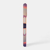 Coque iPhone 16 Lac au coucher de soleil rétro (Côté droit)