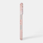 Coque iPhone 16 Lace Frame - Romantic Pastel Pink Phone Case (Côté droit)