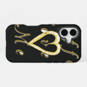 Coque iPhone 16 L'amour de café me. (Verso Horizontal)