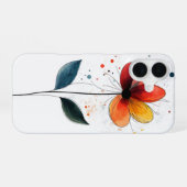Coque iPhone 16 L'amour en fleurs (Verso Horizontal)