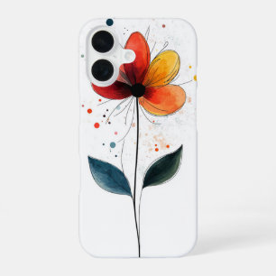 Coque iPhone 16 L'amour en fleurs