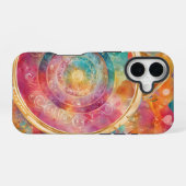 Coque iPhone 16 L'amour et l'autonomisation (Verso Horizontal)