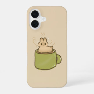 Coque iPhone 16 Lapin de café
