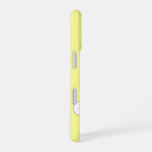 Coque iPhone 16 Lapin de Pâques heureux (Côté droit)