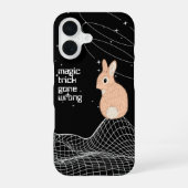 Coque iPhone 16 Lapin de Trick de Magie de Pêche Meme (Verso)