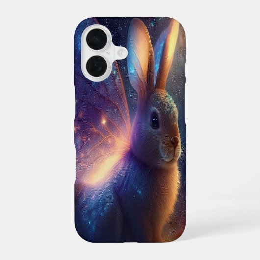 Coque iPhone 16 Lapin Stardust (Verso)