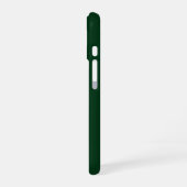 Coque iPhone 16 L'art de la Simplicité Étui iPhone Deep Forest Gre (Côté gauche)
