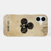 Coque iPhone 16 L'as de pique Coque-coque iphone Mate (Verso Horizontal)