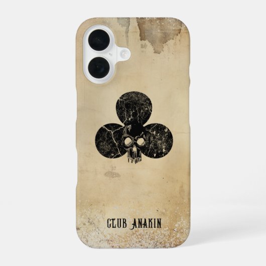 Coque iPhone 16 L'as de pique Coque-coque iphone Mate (Verso)