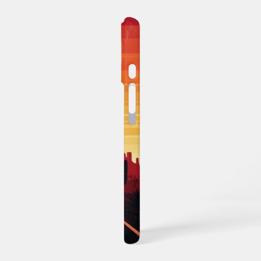 Coque iPhone 16 Last Light Ridge (Côté gauche)