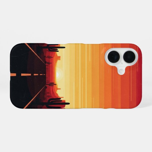 Coque iPhone 16 Last Light Ridge (Verso Horizontal)