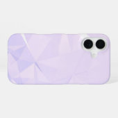 Coque iPhone 16 Lavender Polygon Geometric (Verso Horizontal)